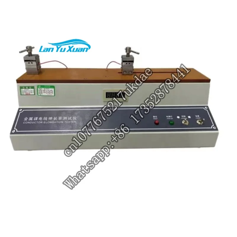 

China supplier Bare metal wire elongation tester Wire machine and metal Aluminum wire rod elongation tester factory price