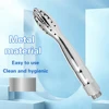 New Aluminum Alloy Silver Bidet Anal Enema Shower Head Anus Cleaning Wash Douche Portable Sprayer Thread G1/2' 6