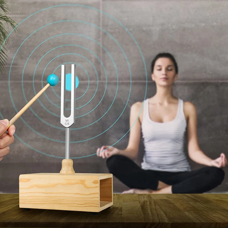 528HZ Tuning Fork Chakra Tuning Forks For Sound Therapy Yoga Meditation And Relaxation