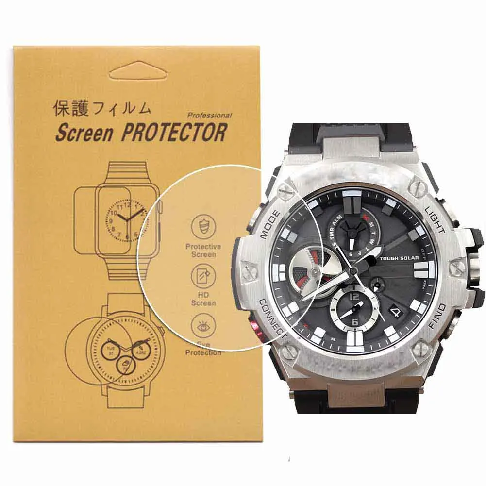 3 Pezzi Di Protezione In Vetro Per Gst-B500 Gst-B400 Gst-B300 Gst-B200 Gst-410 Gst-B100 Ga-2100 Gwg-2000 9H Protezione Temperata