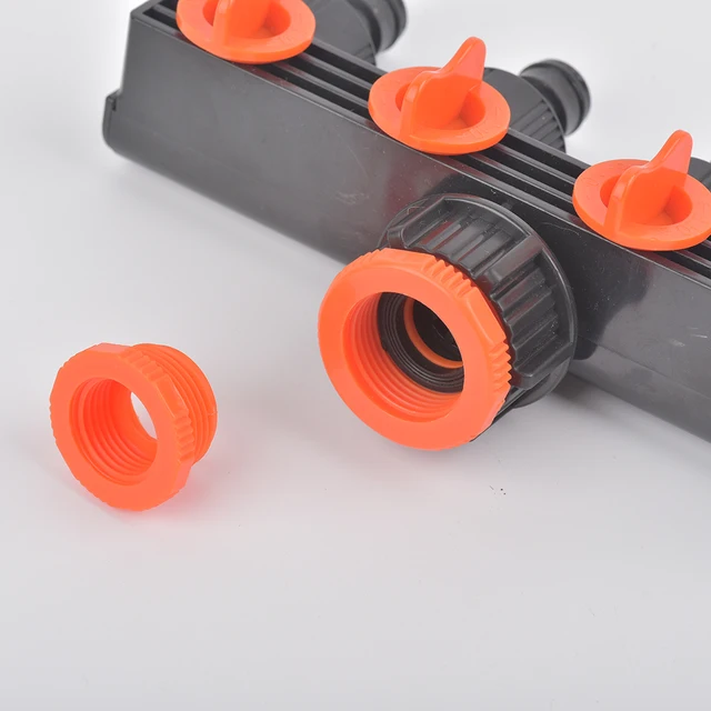1 "3/4" 1/2 "Hüvelykes Női Szál 4 Wak -Os Tömlő Osztók Az Automatikus Öntözéshez A Vízcső Linker Időzítő Kerti Öntözőszerszám - Image 6