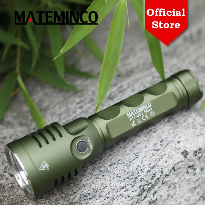 마테미?? MT-001 미니 장거리 투사 USB C타입 충전식 전술 LED 손전등 랜턴 (사냥, 캠핑, 탐색용)