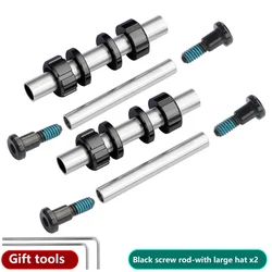 High Quality Stainless Steel Screw Rod for G - Shock Strap - Premium Accessory and Gift Tool (B - black x 2 pcs)