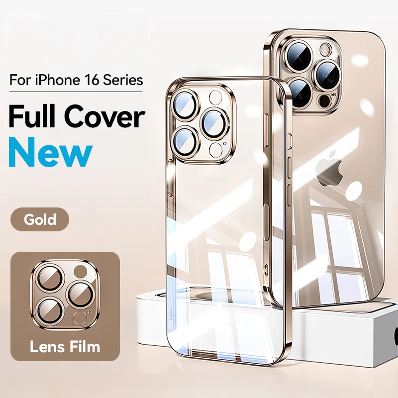 Joyroom حافظة تي بي يو ناعمة لهاتف آيفون 16 برو ما...