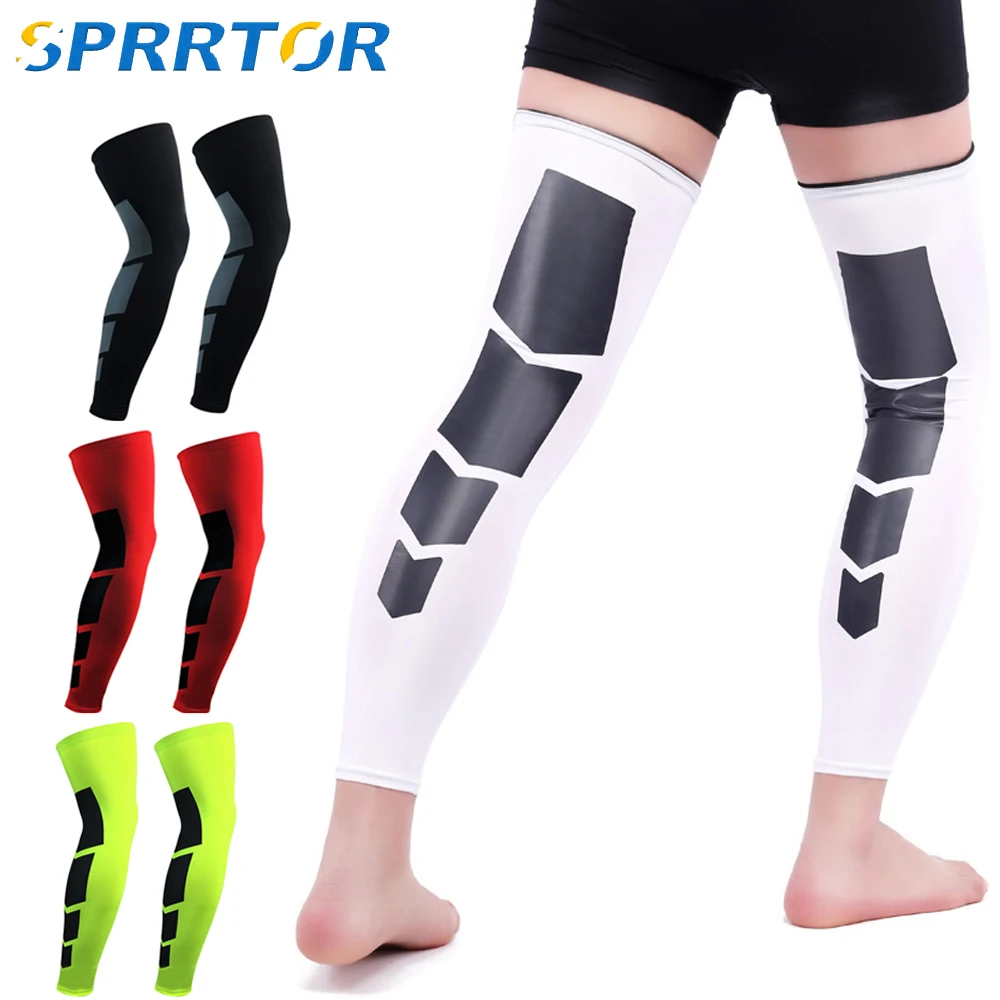 Compression Leg Sleeves Men Leg Warmers Sports Compression 1 Pair