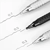0.3 0.5 0.7 0.9 2.0mm Low Center of Gravity Pencil Metal Mechanical Pencil Sketch Drawing Painting Pencil Office School Supplies 4