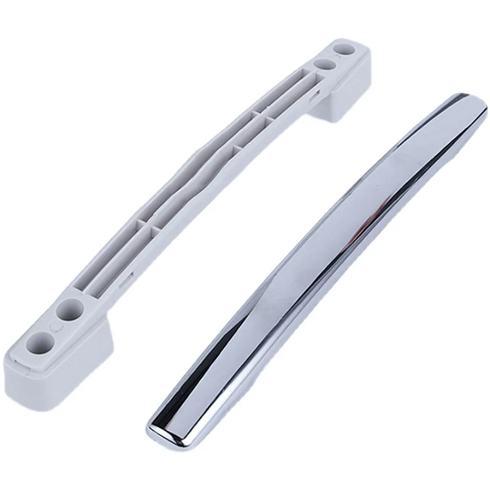 Galvanoplastia Handle para Zer Door Abs Acessórios de Plástico Frigorífico Hardware 280 mm 1pc