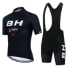 2023 BH Team Cycling Sets Men Bicycle Clothing Summer Short Sleeve Mountain Cycling Clothes Suits Ropa Ciclismo Triathlon Kits 3