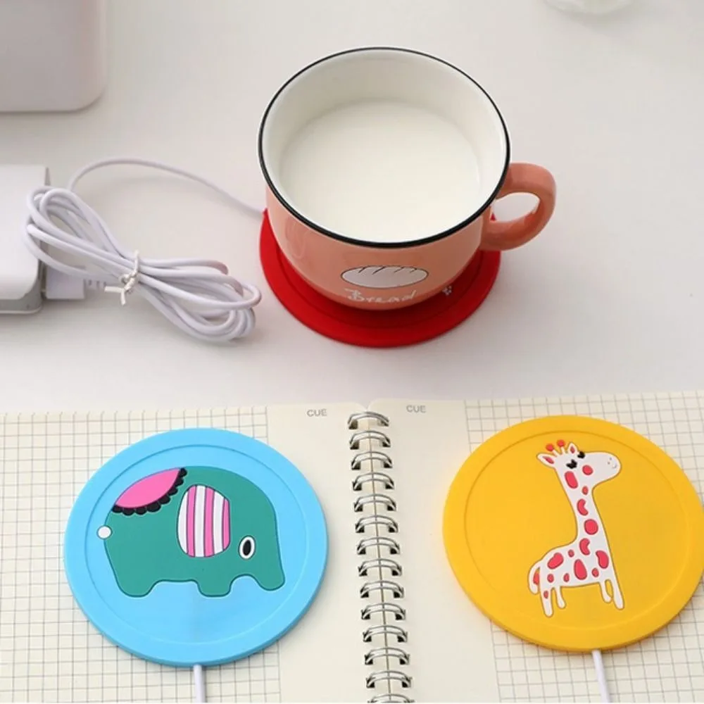 

Силиконовый подогреватель для чашек с USB-кабелем для зарядки