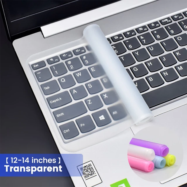 Protecteur universel de clavier d'ordinateur portable, 1 pièce, 12-17 pouces, étanche à la poussière, en Silicone, Film de protection pour clavier d'ordinateur portable 1