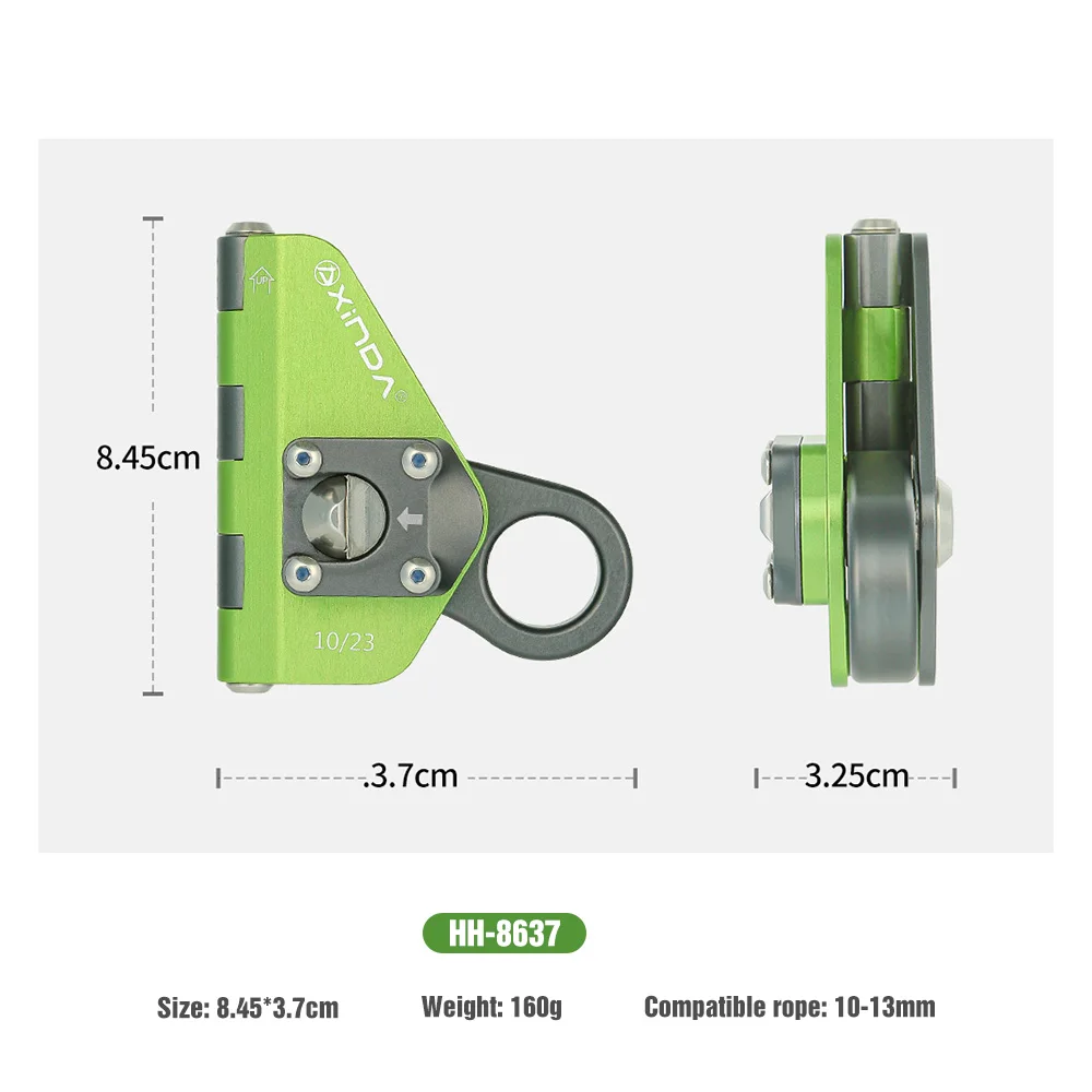 bixia Xinda Climbing Belay Devices Hinge Mechanical Grab Knot Self