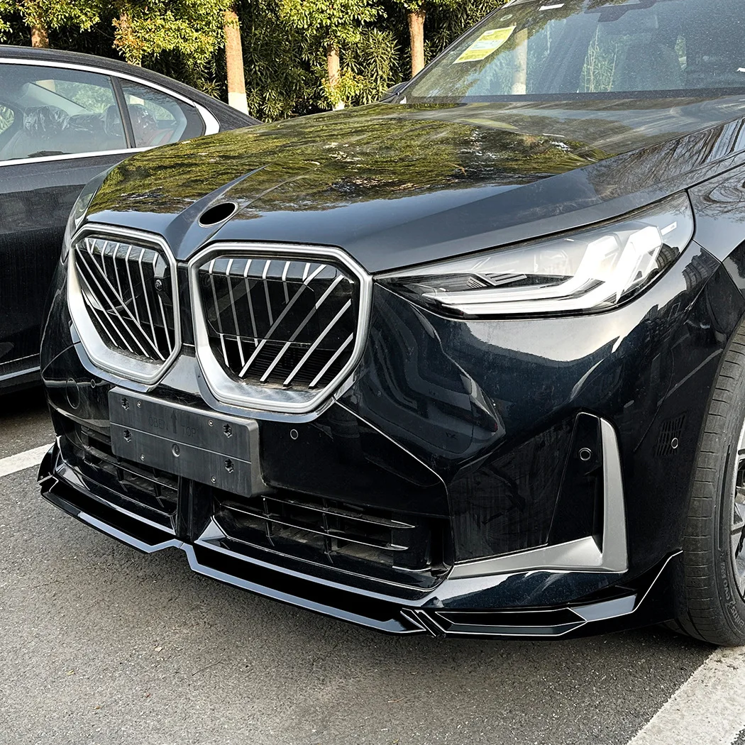 BMW X3 G45 20d 30e M50 M 스포츠 2025 2026+ 차량용 프론트 범퍼 립 스플리터 스포일러 디퓨저 바디킷 튜닝