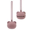 Silicone Nipple Storage Bag For Newborns Food Grade Personalized Kids Pacifier Holder Portable Bear Shape Nipple Case Attachment 6