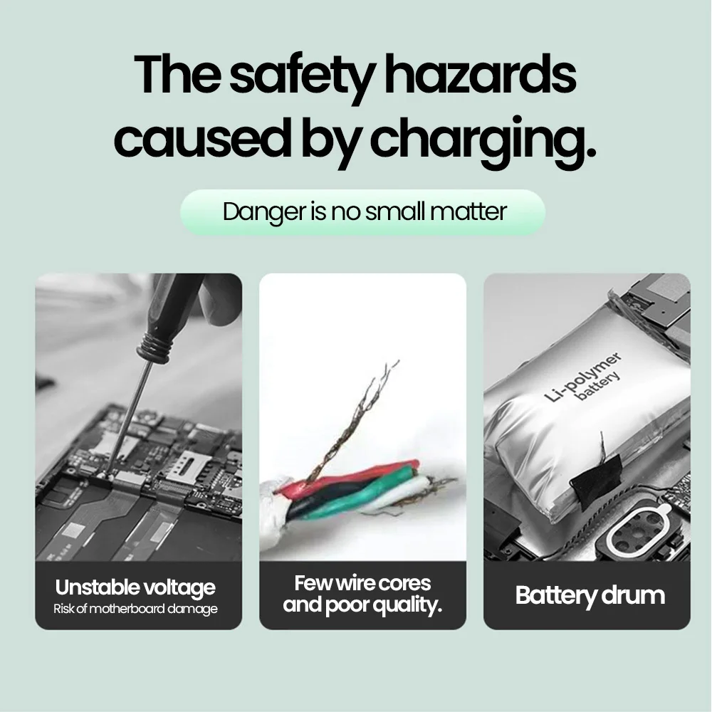 120 واط 3 في 1 USB A إلى Type-c/Lightning/Micro ال...