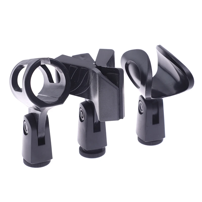 1Pc Multifunction Portable Microphone Fixed Holder Universal Stage K Song Microphone Holder Use Clip Stand microphone stand,microphone mount clamp,microphone shock mount,microphone clip holder