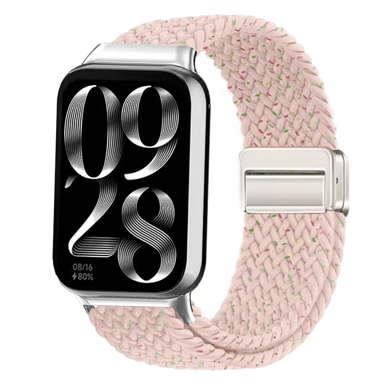 Nylon Braided Magnetic Smartwatch Strap Bracelet Accessory