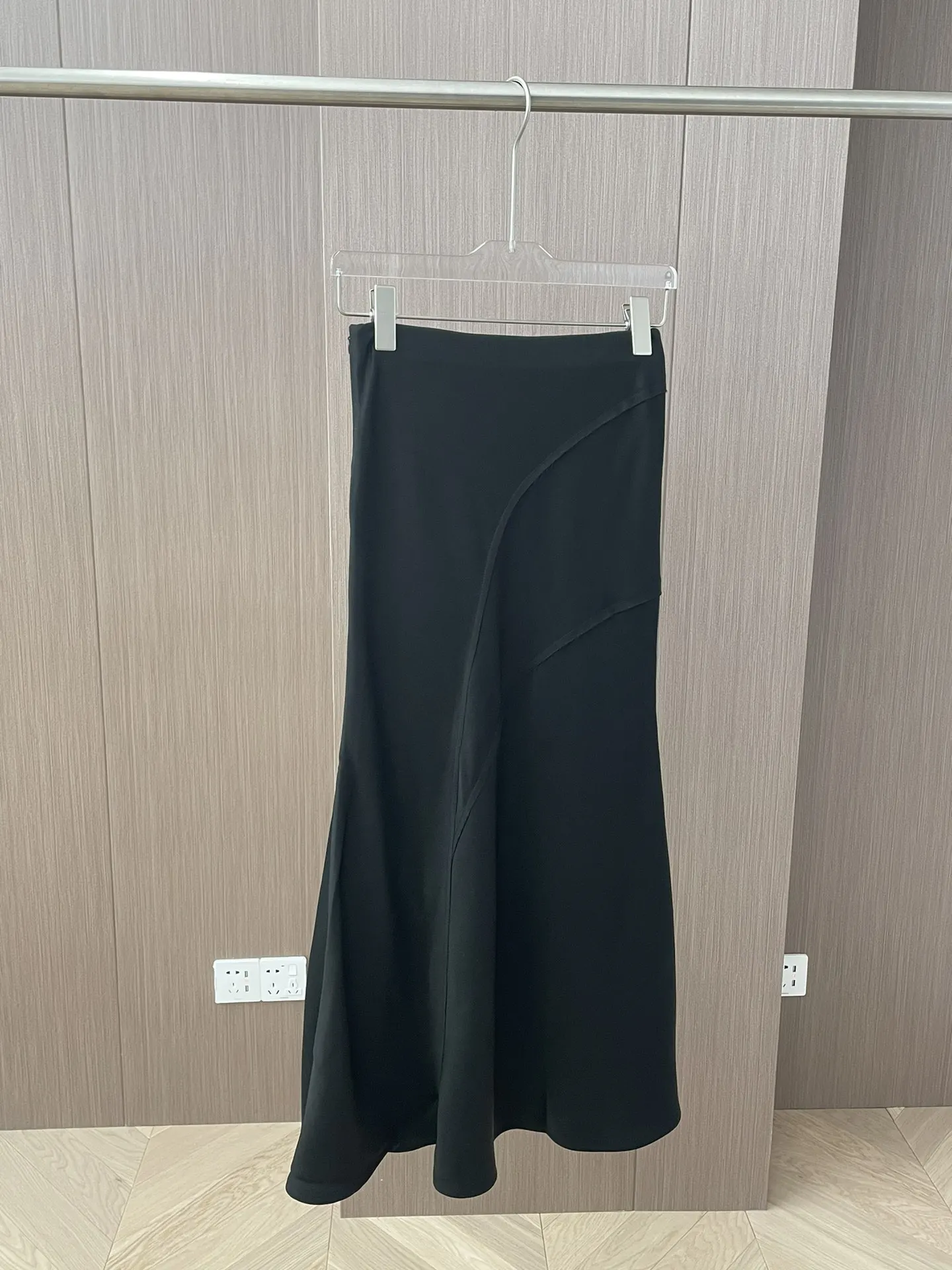 

2024 Women's Clothing A-line three-dimensional stitching fishtail skirt Spring Summer New 329