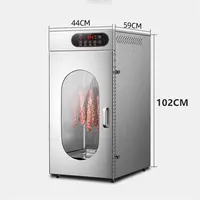 30Kg Sausage Meat Smoke Dryer Machine With 29 Hook Fish Smoker Oven Meat Smoker Machine 2