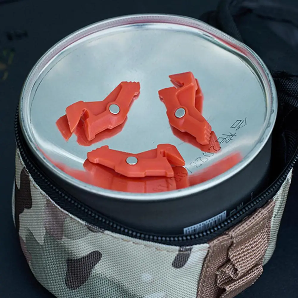 Wideea faltbare Gastank halterung Flaschen regalst änder Stativ Herd Basis Stabilisator klappbare Camping brenner flache Kanister Stative – Detail 8