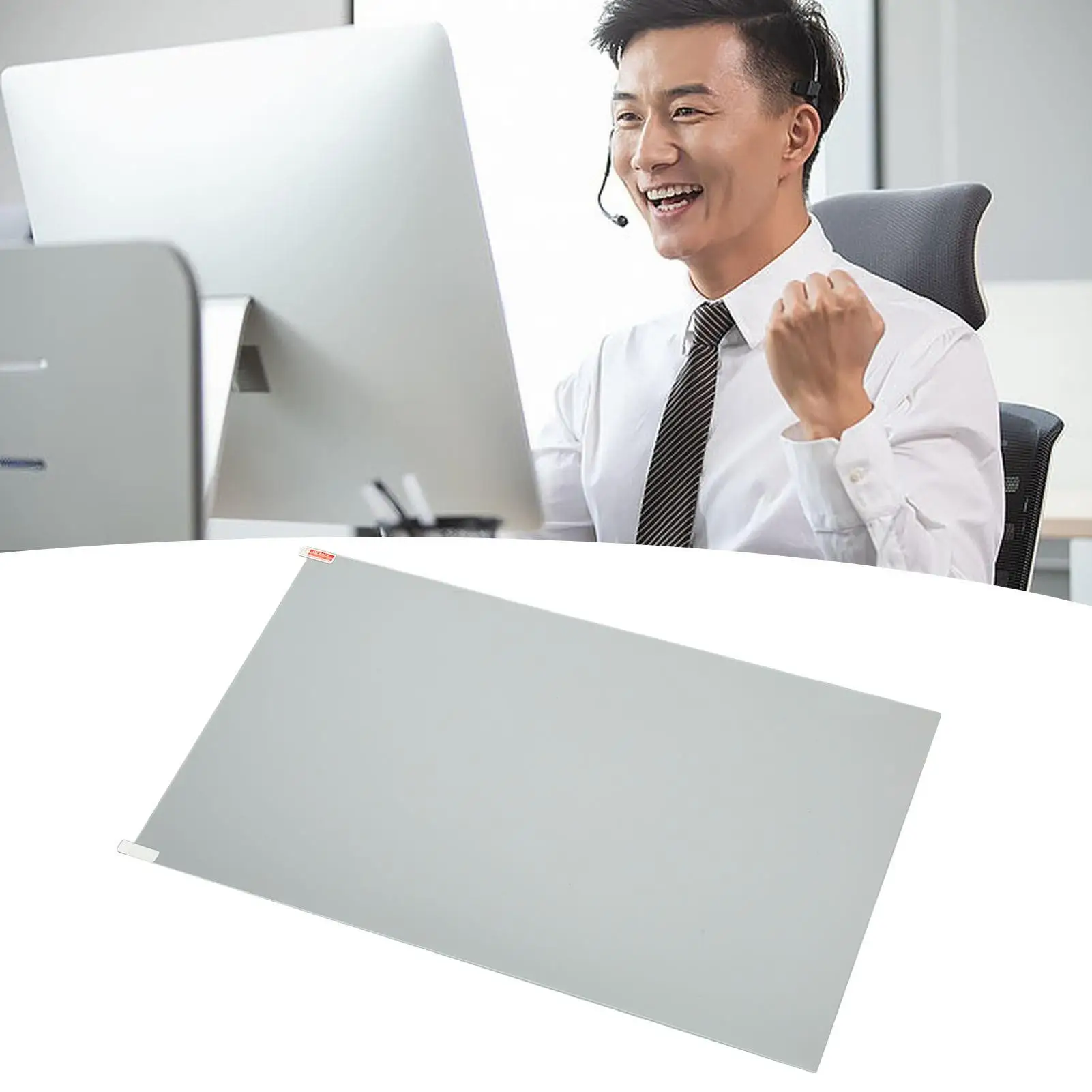 24 Inch Blue Light Blocking Screen Protector-Easy Install Eye Protection Film for home , School & Office