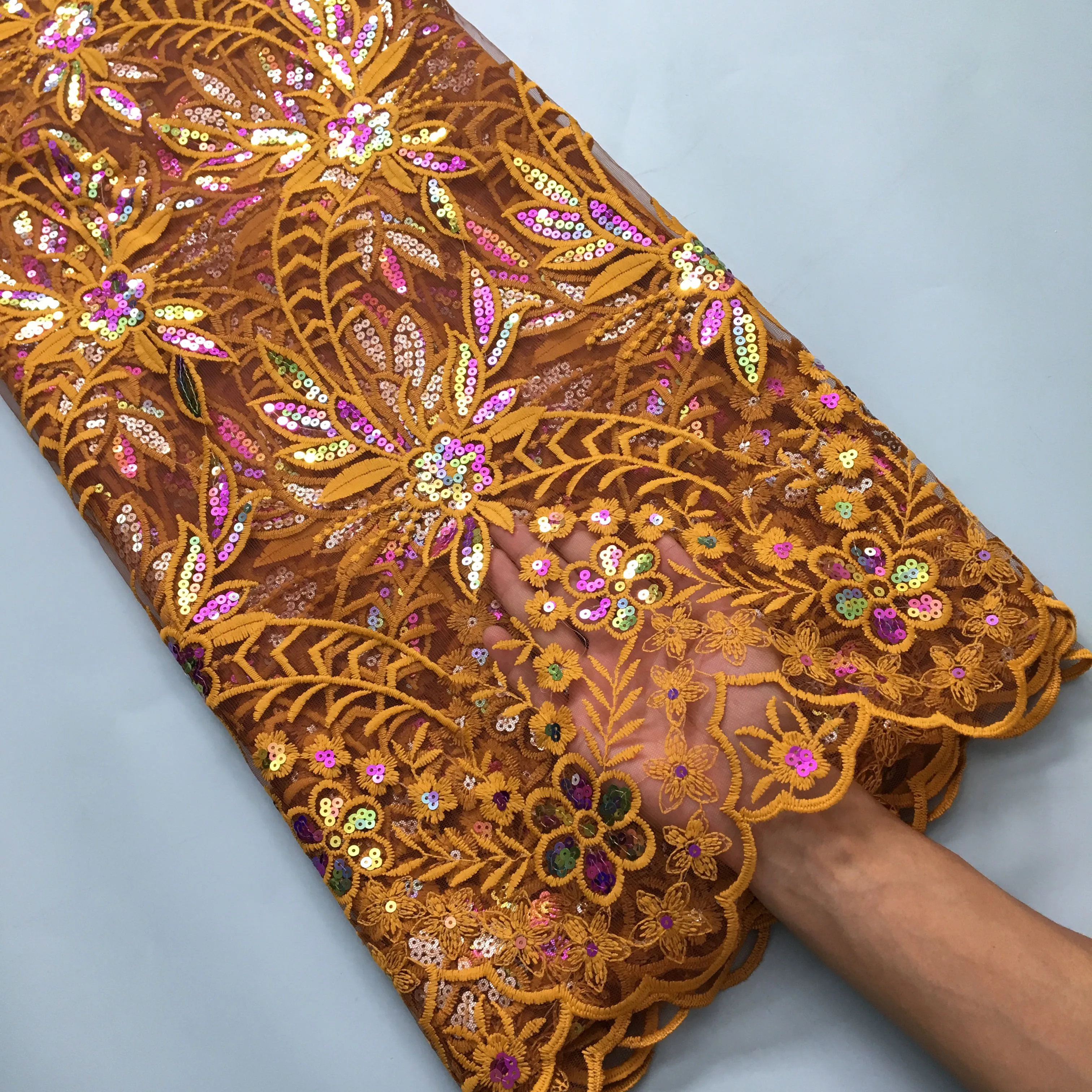 8african lace fabric