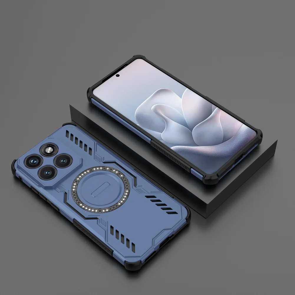 Luxury Armor Heat Dissipation Magnetic Shockproof Cover
