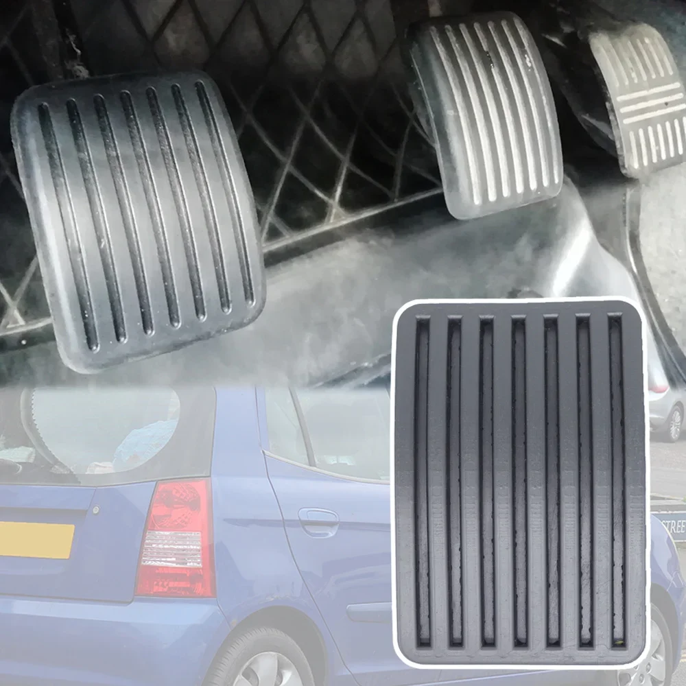 Copripedali In Gomma Antiscivolo Per Kia Picanto/Morning 2004-2011 - Ricambio 32825-24000 - Foto 6