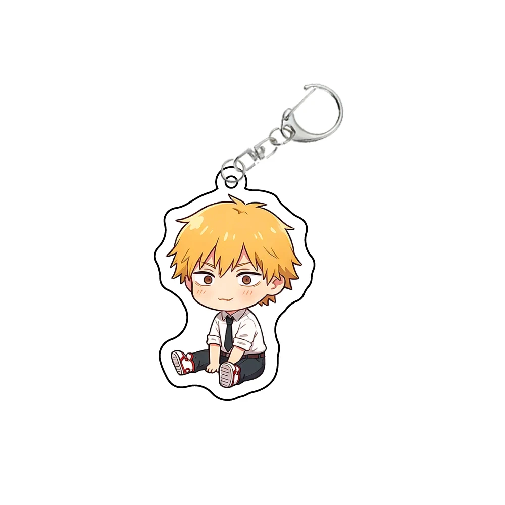 Chainsaw Man Anime Acrylic Keychain Pendant