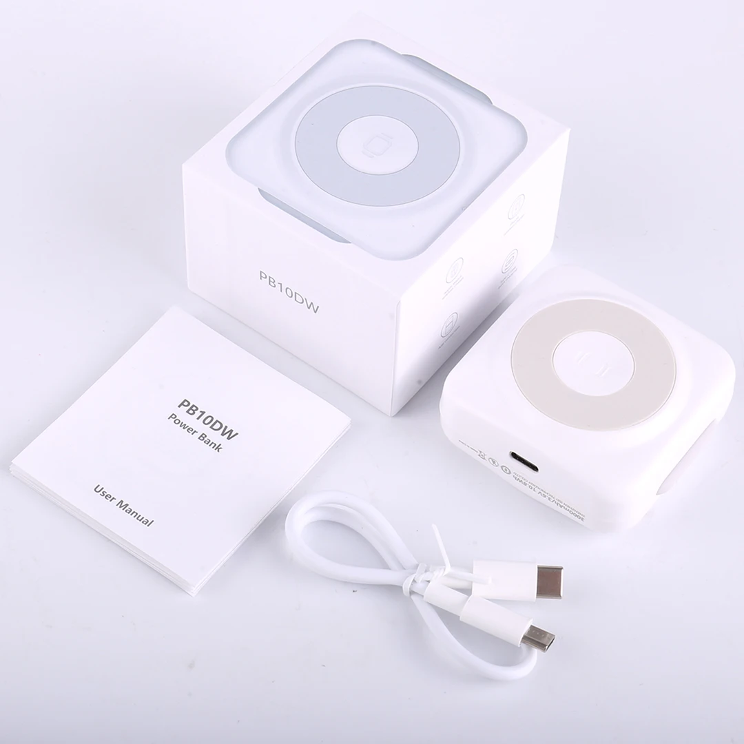 ISDT PB10DW Power Bank Wireless Dual-sided Fast Charging 2100mAh Magnetic Mini Portable Large Capacity Charger