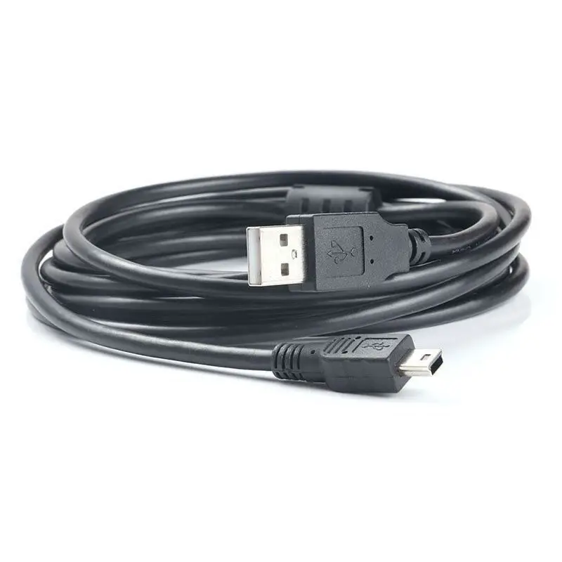 미니 USB 5핀 V3 데이터 충전 케이블 5P-USB T자형 디지털 카메라 라인 USB 공용-5P 공용 데이터 케이블 (MP3용)