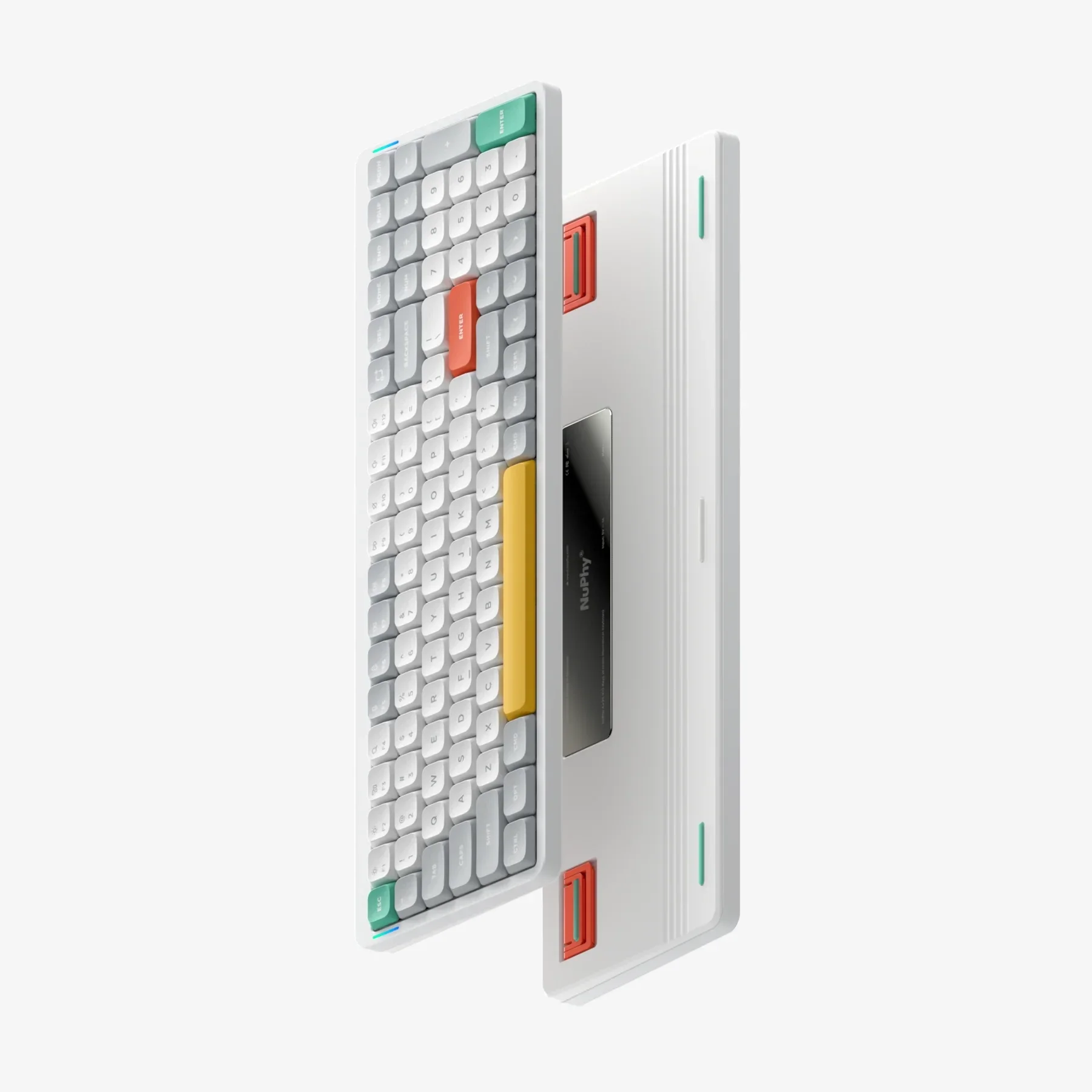 Nuphy-Bluetooth付き軽量96ロープロファイルメカニカルキーボード,Air 