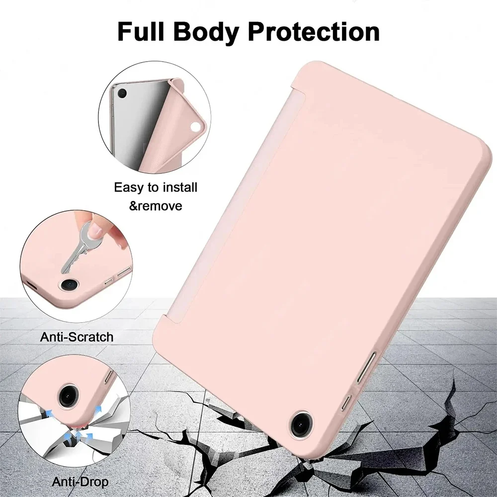 Shockproof TPU Silicone Tablet Case with Auto Wake/Sleep Feature