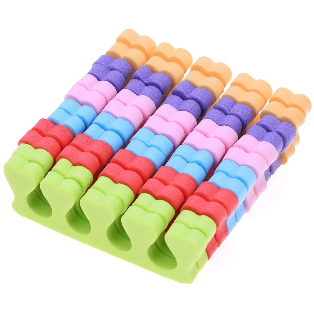 36 Pcs Nail Toe Separator Finger Separators Accessory Manicure Tools Divider Practical Sponge