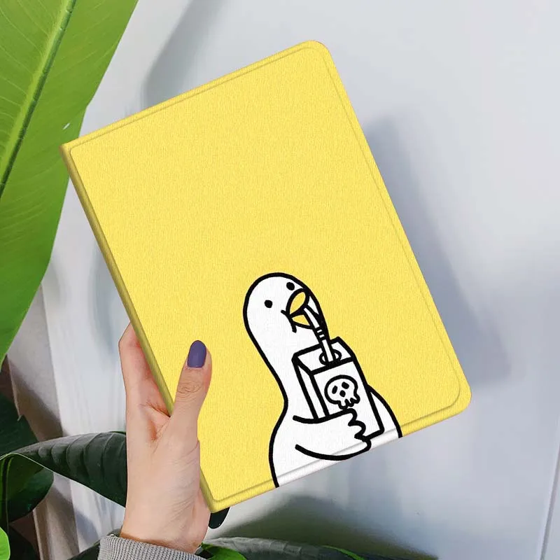 Adorable Cartoon Duck Gift Tablet Case