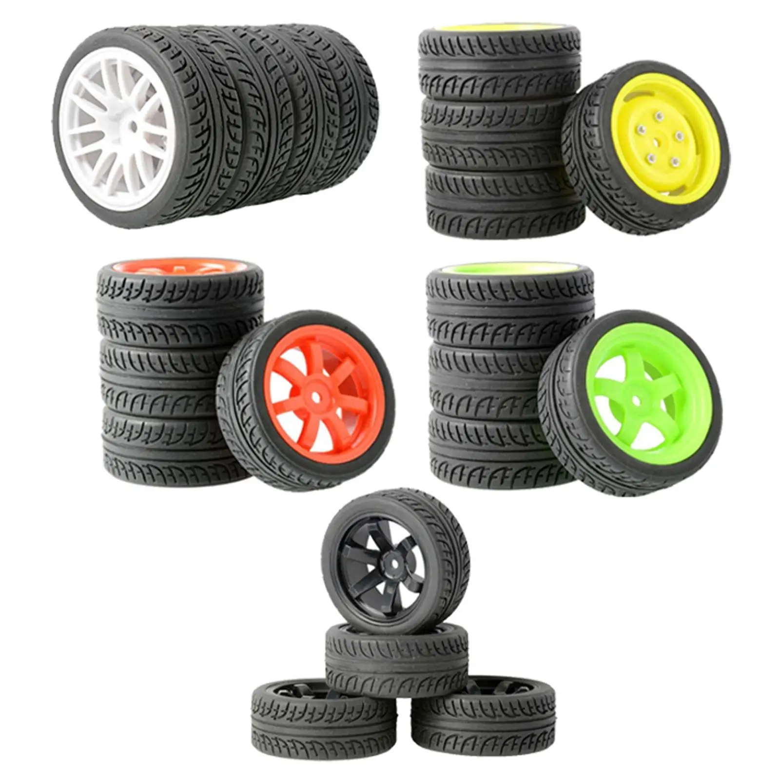 4 Pieces RC Car Tires 1/16 1/12 1/14 Accessories Model Upgrade Universal Tires  Wheels for Wltoys 144001 Off Road Vehicle Crawler - AliExpress