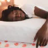 Pure Memory Foam Pillow, White Smooth Stretchy Cube Soft Pad Cushion,Neck Support Memory Foam ,  Soft Pad Cushion, Neck Support 4