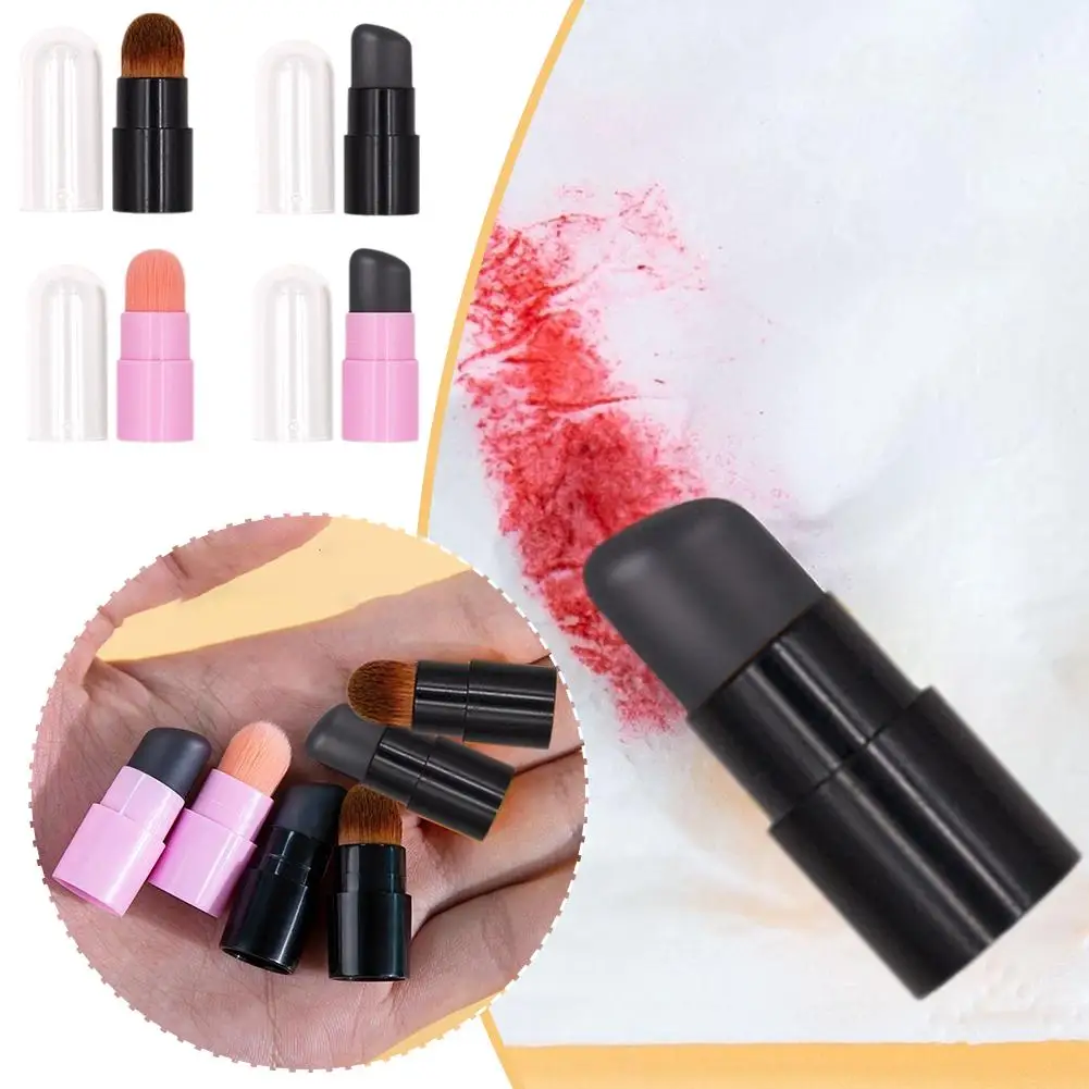 

Silicone Lip Brush Angled Concealer Makeup Brush Tool Round Concealer Portable Fingertips Head Lipstick Brush Like Brush So X8G4