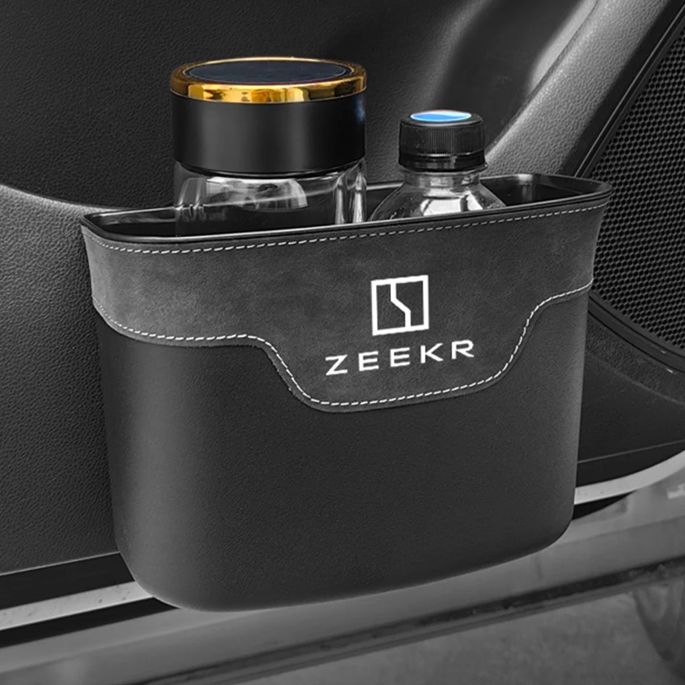 Car Hanging Trash Bin Storage Box Case 1PC For Geely ZEEKR 001 009 X