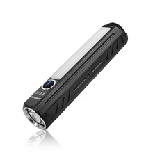 

1600lm Flashlight with 4x High CRI Nichia Sidelight Type-C Rechargeable 21700/18650 Compact Mini LED Torch Magnetic Work Lamp
