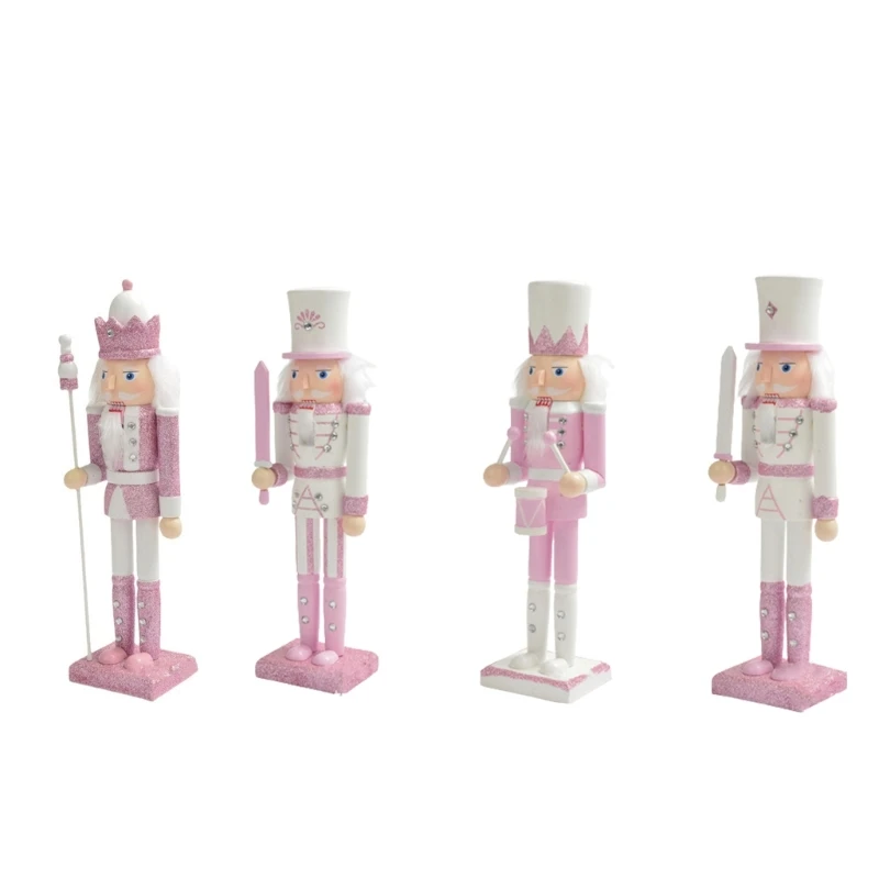 

Щелкунчики Праздничный рождественский домашний декор Деревянный ореховый крекер Солдат-марионетка 50 фунтов