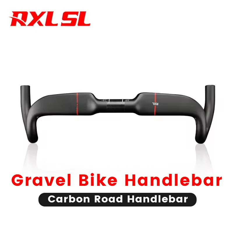 RXL SL Carbon Road Handlebar 31.8mm Gravel Bike Handlebars Bicycle