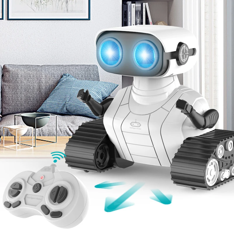 2.4G Rc Robot Toy Children Rechargeable Music LED Eyes Christmas Gifts robot dance toys robot toy remote control robot toy