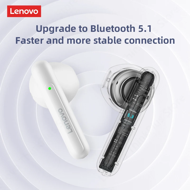 Original Lenovo LP1 PRO TWS Earphone Wireless Bluetooth 5.1 HIFI
