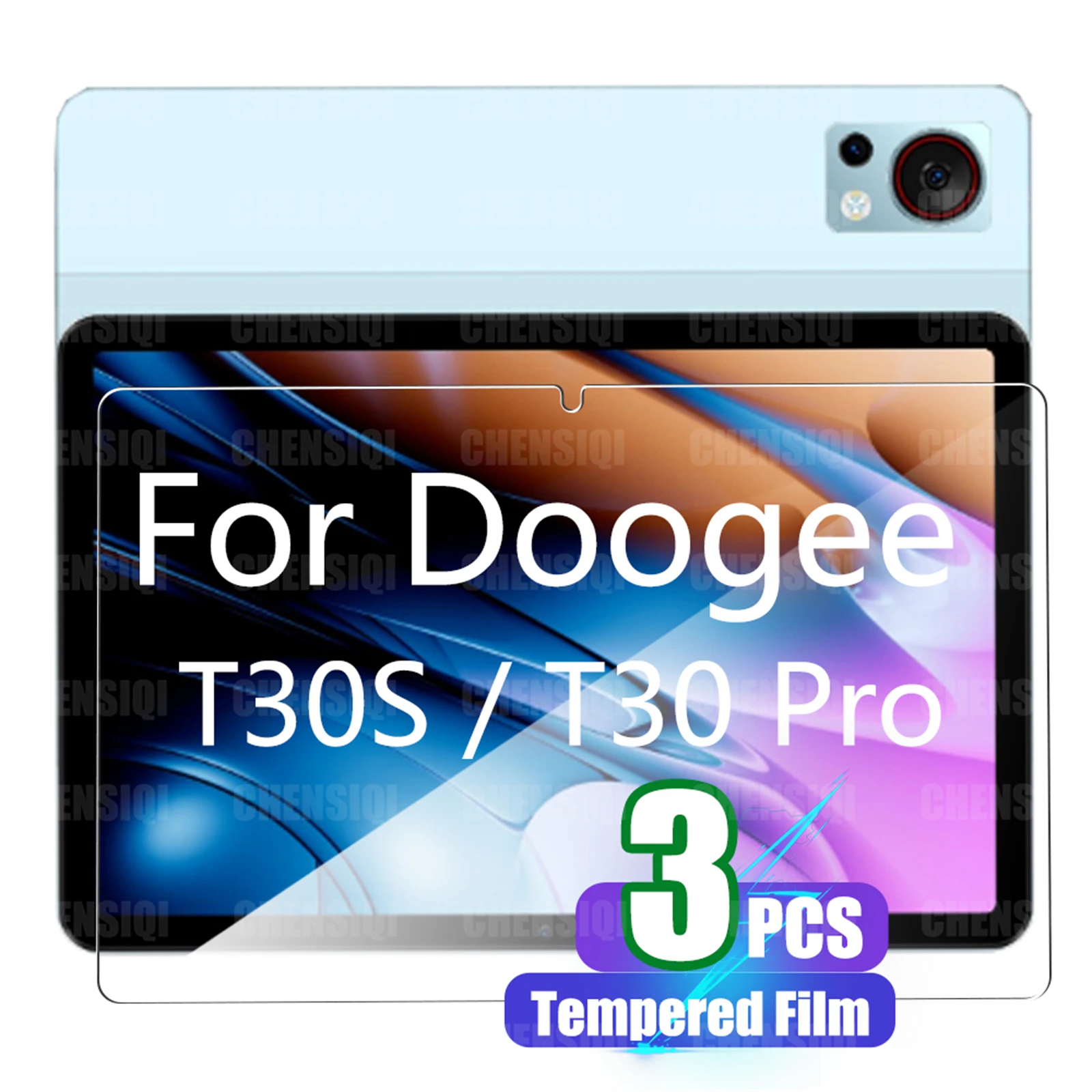 

Защита экрана для DOOGEE T30S 11 дюймов 2024 HD 9H твердость устойчивая к царапинам прозрачная закаленная Пленка Для Doogee T30 Pro 11 "2023