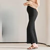 The New High-waisted Maternity Skinny Flared Pants Have An Adjustable Waist Perfect for Slimming and Shaping 1