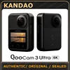 KanDao QooCam 3 Ultra 360 Action Camera,8K Waterproof Sports Camera with Dual 1/1.7" Sensors,96MP Photo,HDR,F1.6 Fast Aperture, 1