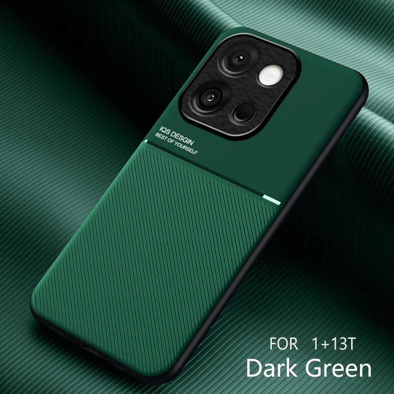Textured Magnetic Four-Corner Full Coverage Shockproof and Drop-Resistant Phone Case