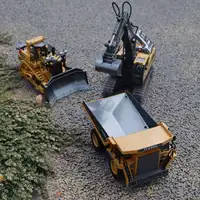 RC Excavator 1:20 Remote Control Truck 2.4G RC Crawler Engineering Vehicle Truck Radio Control Children's Day Christmas Gifts 2