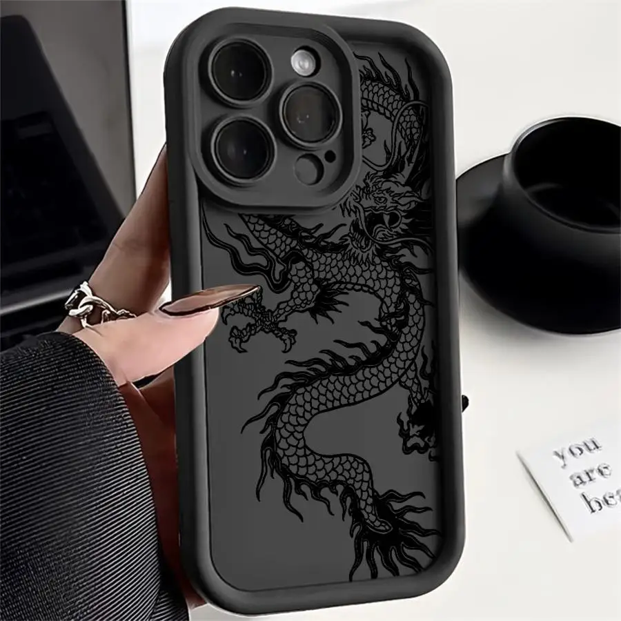 Elegant Chinese Dragon Phone Cover Case