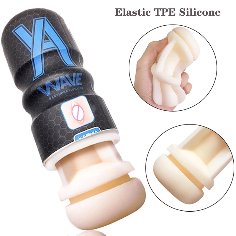 Masturbation Cup Anal Vagina Pocket Pussy Blowjob Massager for Men 18+